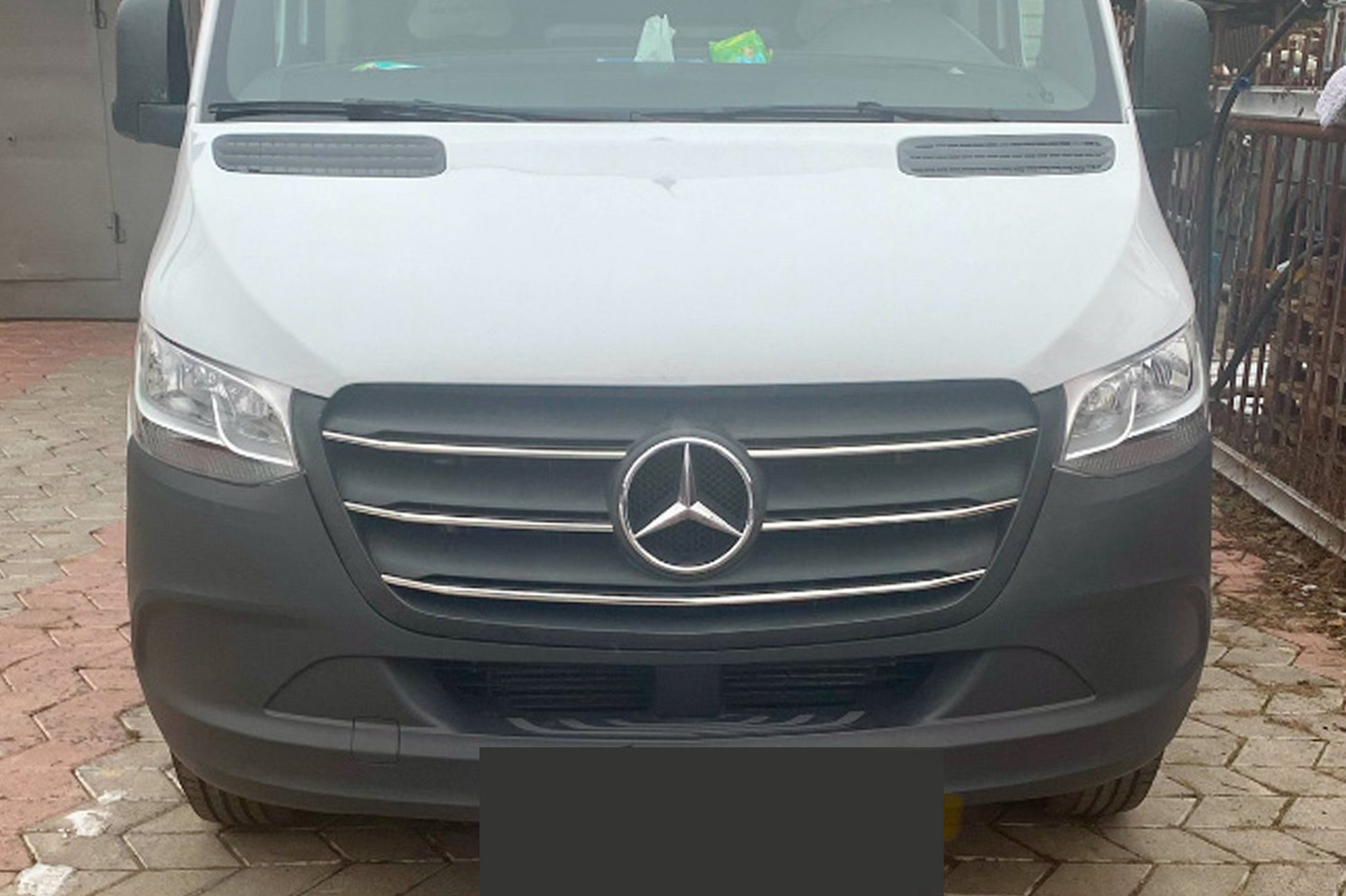 Chrome Grille Covers (5 pcs, Stainless Steel) for Mercedes Sprinter W907/W910 2018- - image 6