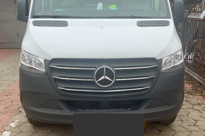 Chrome Grille Covers (5 pcs, Stainless Steel) for Mercedes Sprinter W907/W910 2018- - image 6