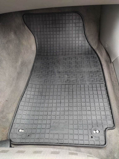Rubber mats (4 pieces, Polytep) for Volkswagen Passat B5 1997-2005 - Reelken Auto