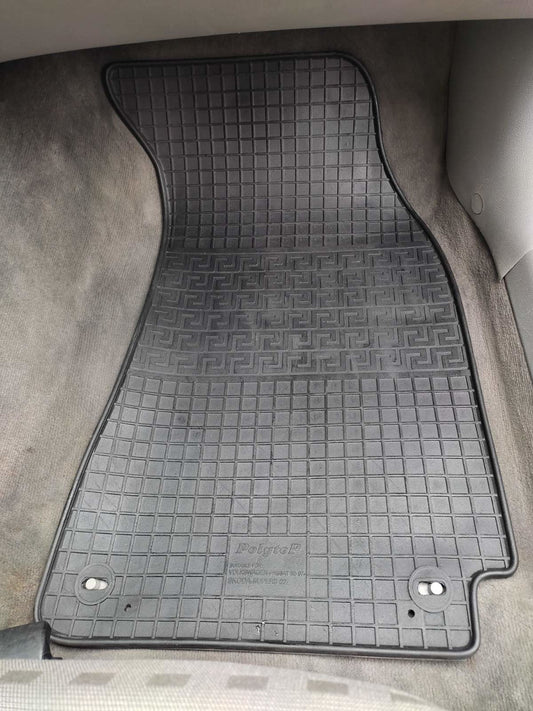 Rubber Floor Mats (4 pcs, Polytep) for Volkswagen Passat B5 1997-2005 - image 2