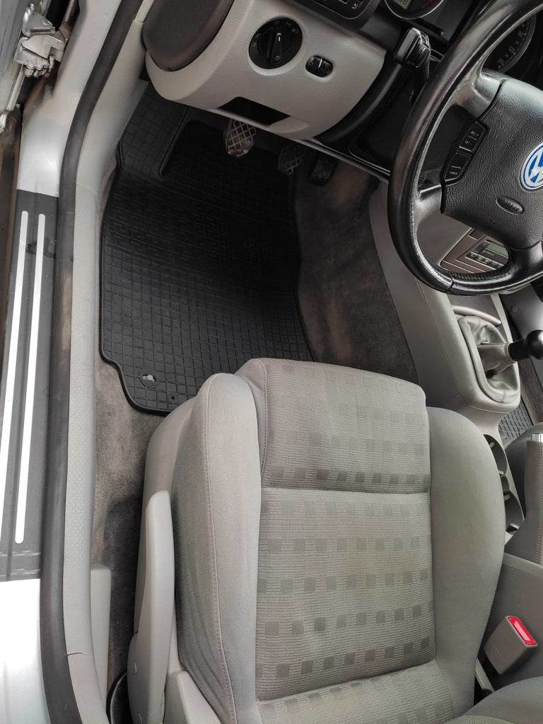 Rubber mats (4 pieces, Polytep) for Volkswagen Passat B5 1997-2005 - Reelken Auto