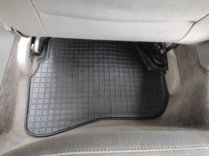 Rubber mats (4 pieces, Polytep) for Volkswagen Passat B5 1997-2005 - Reelken Auto