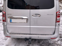 Chrome Tail Light Covers (2 pcs, plastic) for Mercedes Vito/V-class W447 2014- - image 1