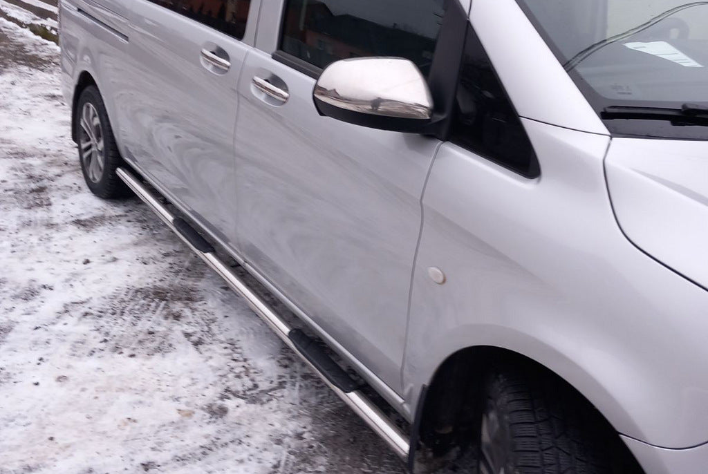 Covers for mirrors the mirror (2 PCs) for Mercedes Vito / V-class W447 2014↗ year - image 4