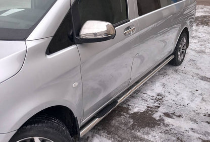 Covers for mirrors the mirror (2 PCs) for Mercedes Vito / V-class W447 2014↗ year - image 5