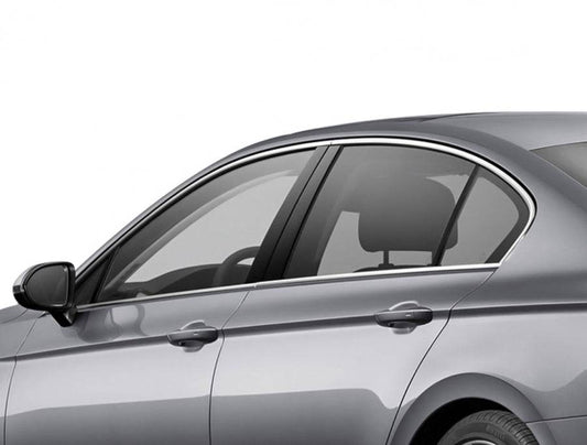 Full edging of SD windows (2019+, stainless steel) for Volkswagen Passat B8 2015-2023 - Reelken Auto