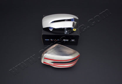 Mirror Covers (2 pcs, Stainless Steel) for Mercedes X class 2017-2020 - image 3
