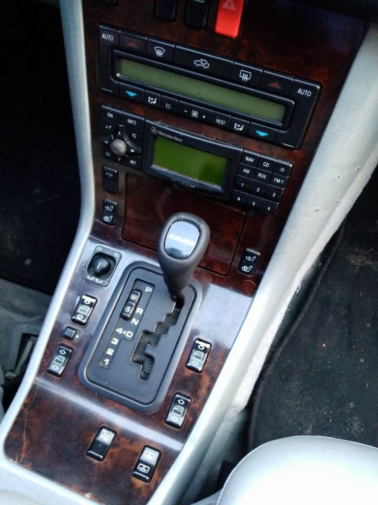 OEM Elegance gear knob (leatherette) for Mercedes S-class W140 - Reelken Auto