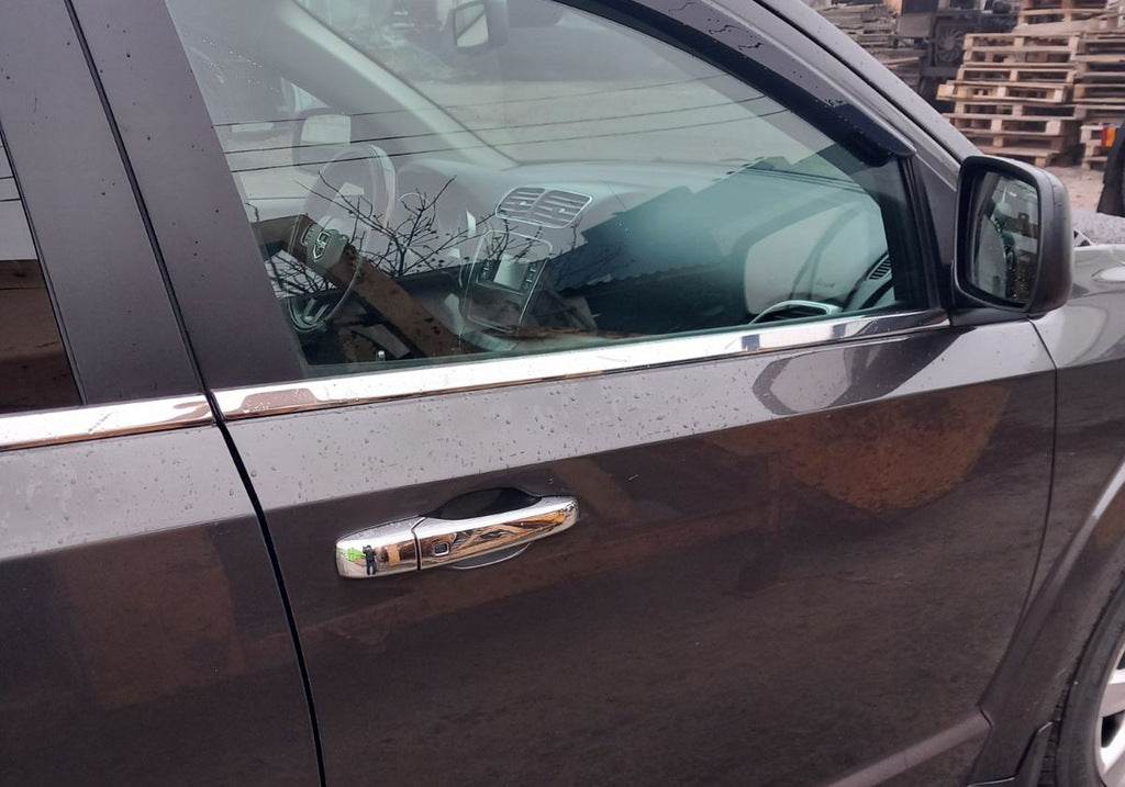 Edging glass (6 PCs, stainless.) for Dodge Journey 2008↗ - Reelken Auto