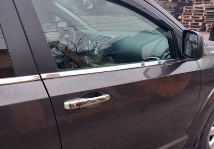 Edging glass (6 PCs, stainless.) for Dodge Journey 2008↗ - Reelken Auto