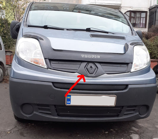 Winter top grille for Renault Trafic 2001-2015 - image 1