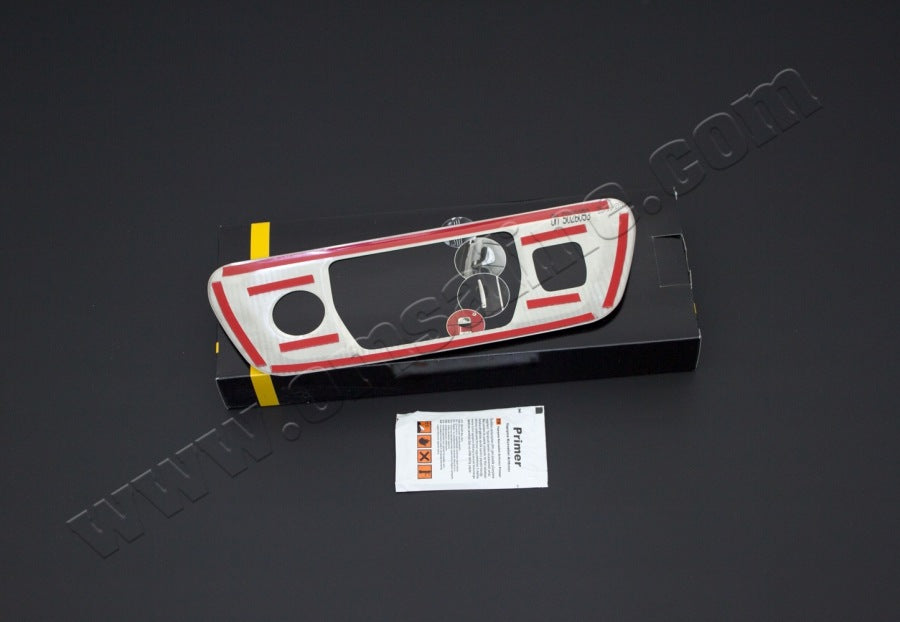 Rear handle cover (for camera, stainless steel) for Nissan Navara/NP300 2016- - image 3