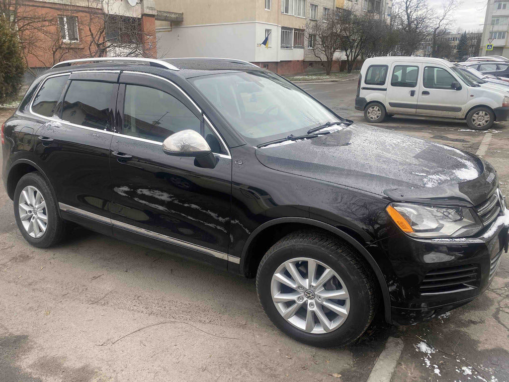 Mirror Covers (2 pcs, Stainless Steel) for Volkswagen Touareg 2010-2018 - image 4