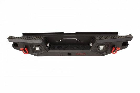 Reinforced rear bumper Dakar V2 (2010-2015) for Mitsubishi L200 2006-2015 - Reelken Auto