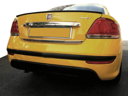 The edge of the trunk (stainless steel). for Fiat Linea 2006-2018 - Reelken Auto