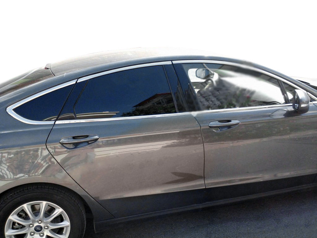 Full Window Trim Set Stainless Steel (12 pcs) for Ford Mondeo 2014-2022 - image 1