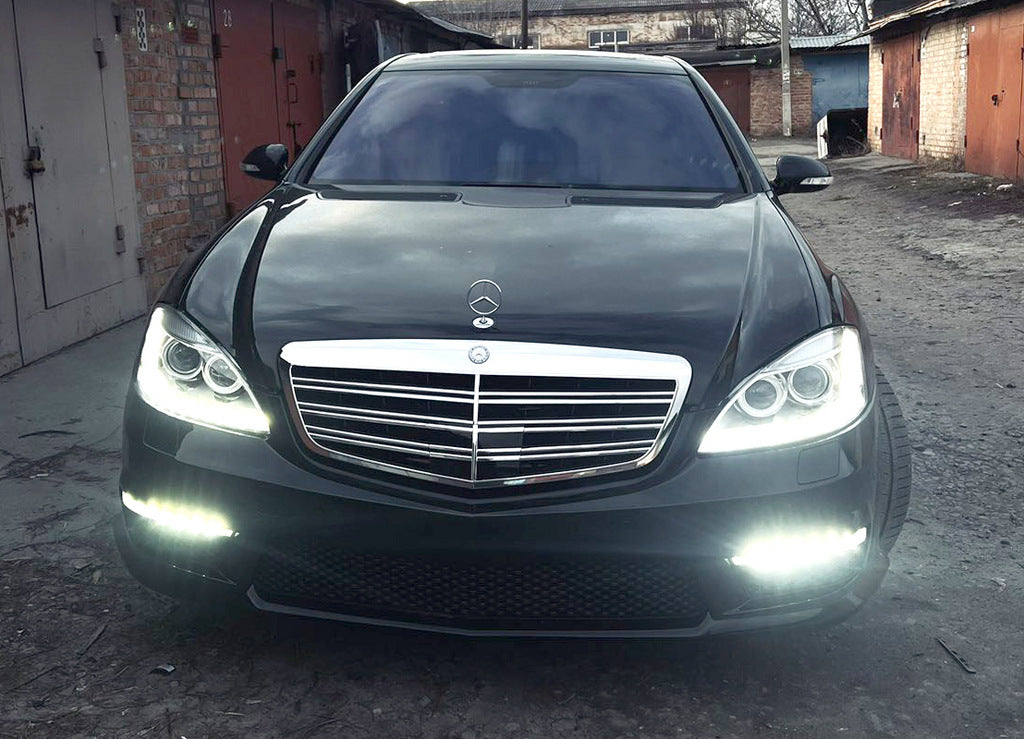 AMG Front Grille (2009-2013) for Mercedes S-сlass W221 2005-2013 - image 5