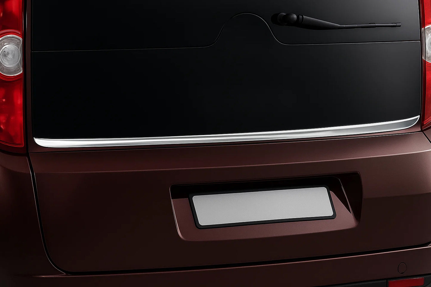 Stainless Steel Rear Window Trim for Opel Combo 2012-2018 - image 1