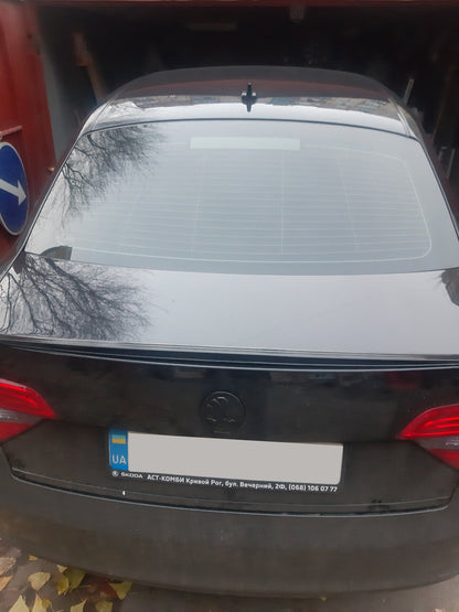 Spoiler LIP (Sunplex, black) (115.8cm x 6.3cm) for Skoda Superb 2009-2015 - image 6