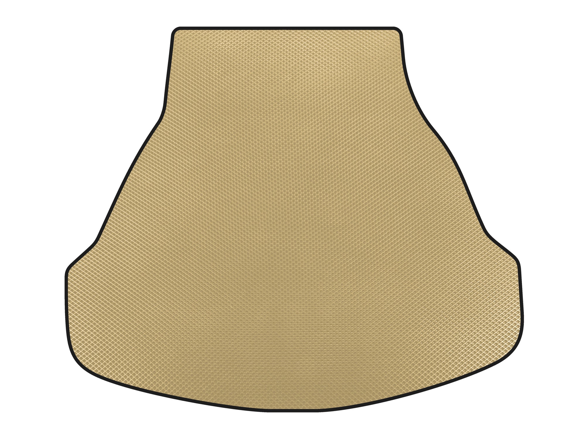 Trunk mat (Coupe, Beige) for Honda Accord IX 2013-2017 - image 1