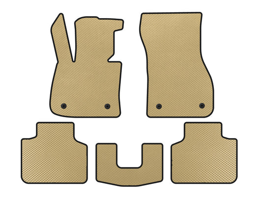 EVA Floor Mats (for F45, Beige) for BMW 2 Series Active Tourer F45/46 2014-2021 - image 1