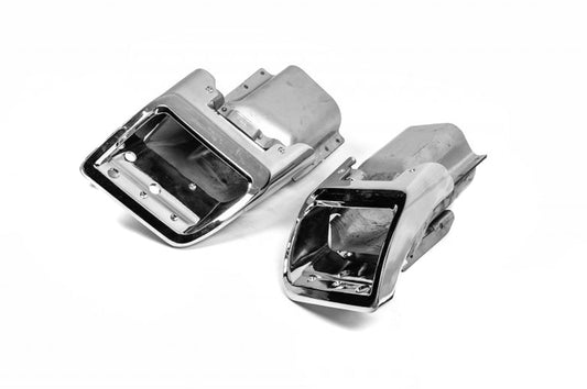 Exhaust Tips Autobiography (2 pcs, Stainless Steel) for Range Rover III L322 2002-2012 - image 1