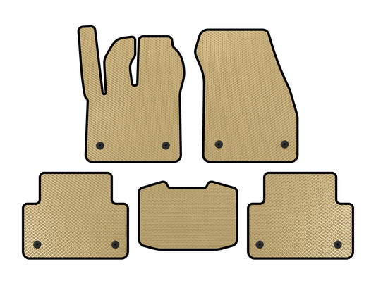 EVA Floor Mats (Beige) for Range Rover Evoque 2018- - image 1