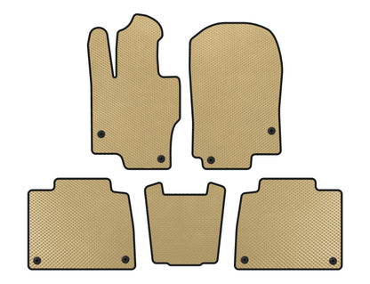 EVA Floor Mats (Beige) for Mercedes GLE W167 2018- - image 3