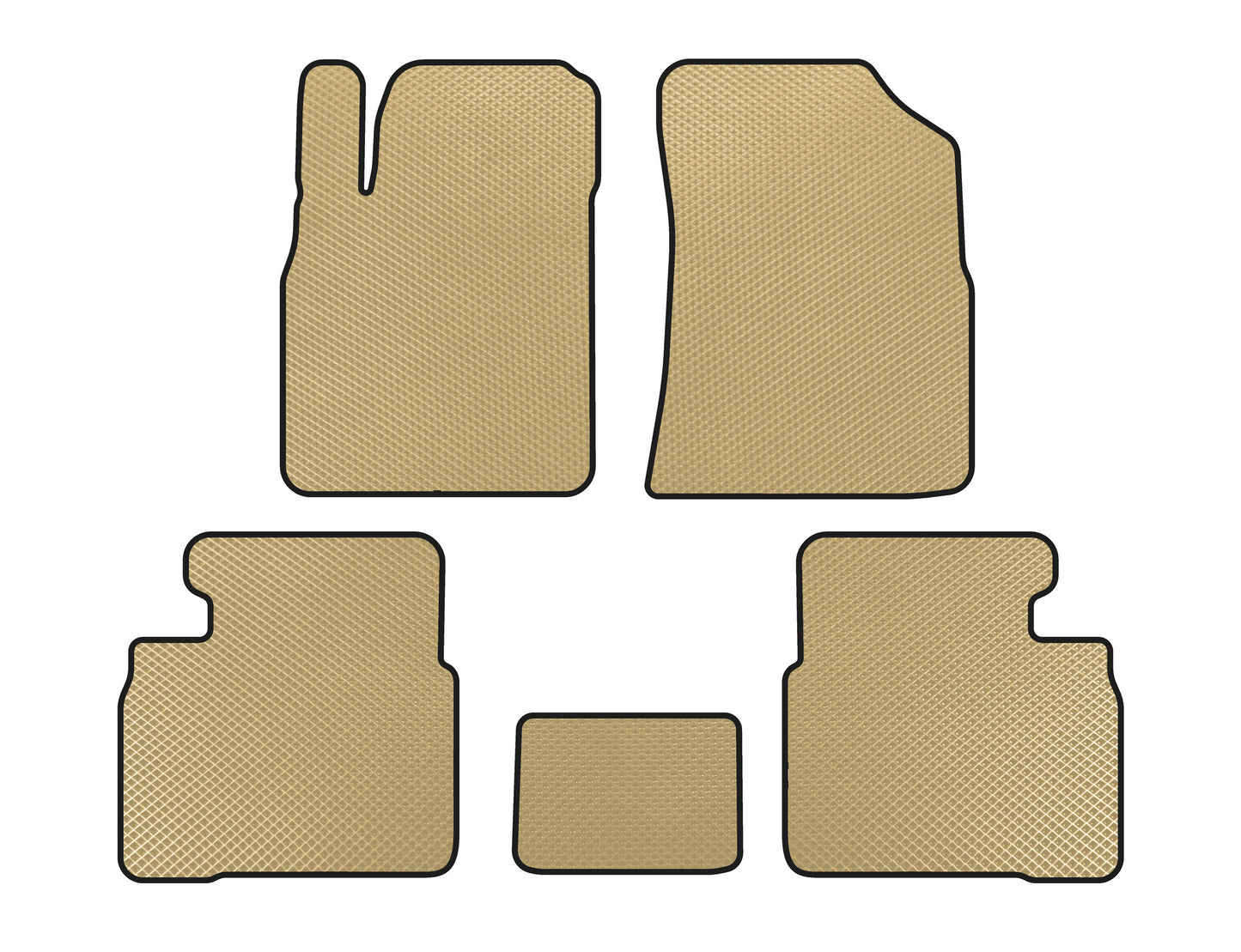 EVA mats (Beige) for Kia Magentis 2000-2005 - image 1