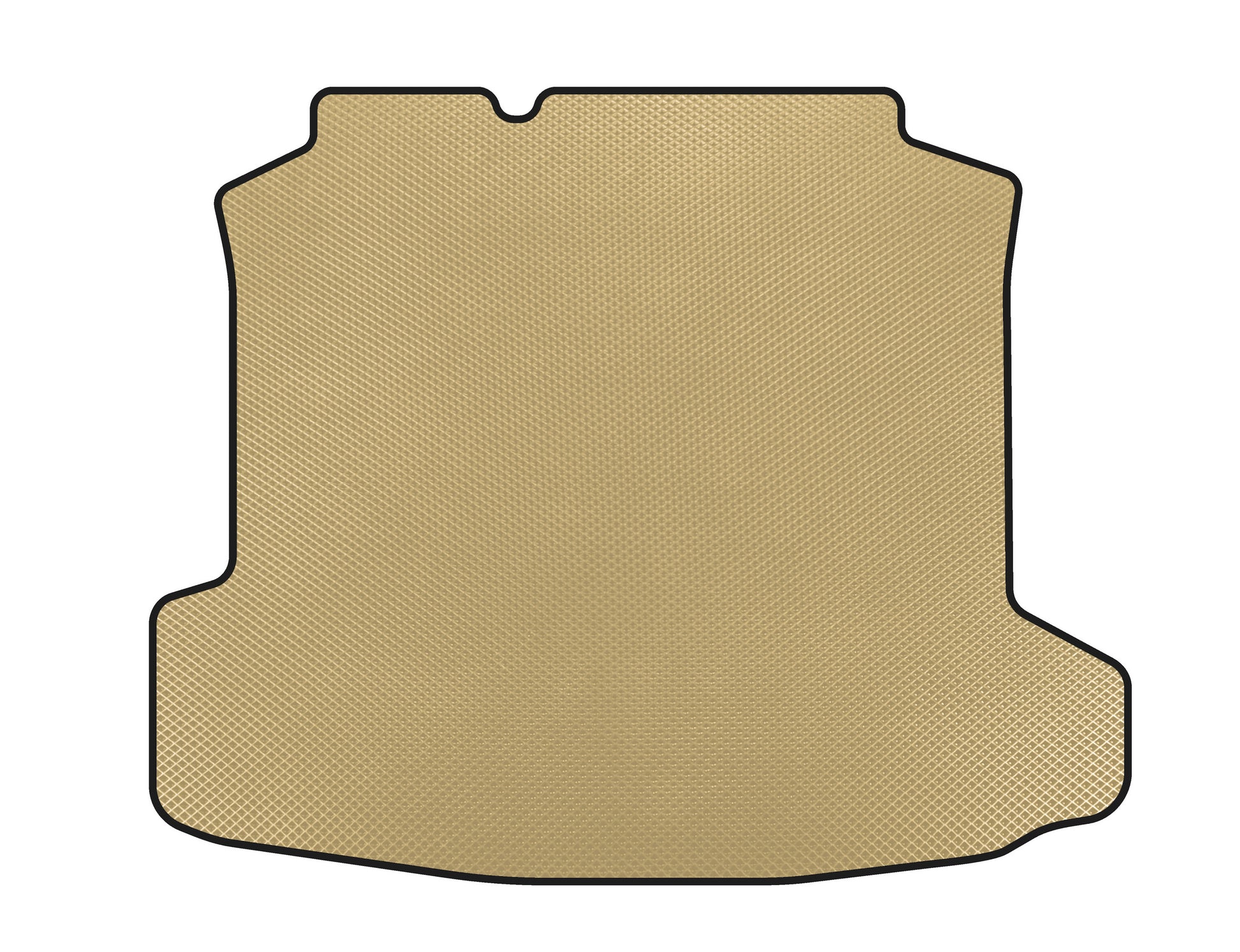 Trunk Mat EVA (SD, Beige) for Volkswagen Polo 2010-2017 - image 1