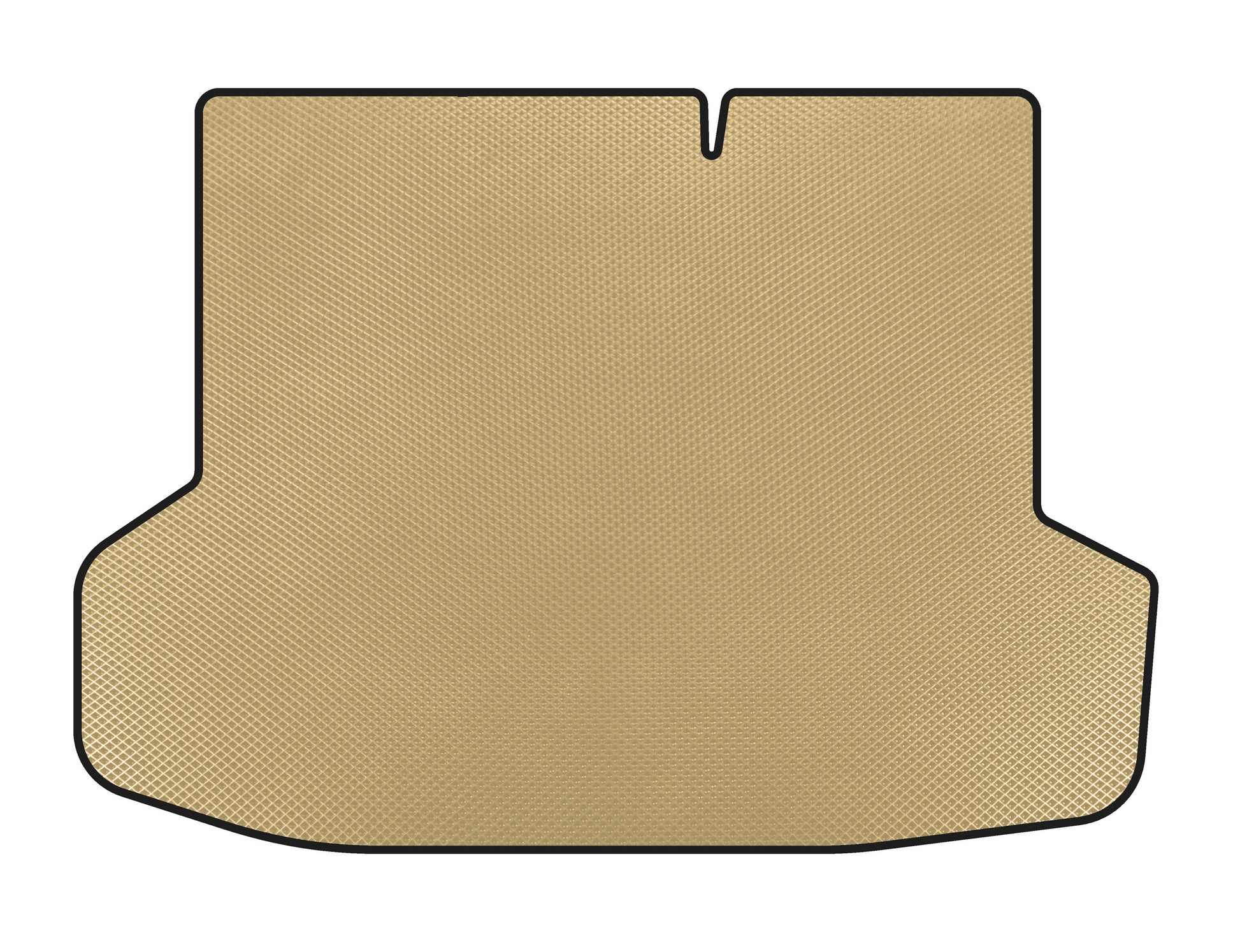 Trunk mat (SD, Beige) for Kia Rio 2005-2011 - image 1
