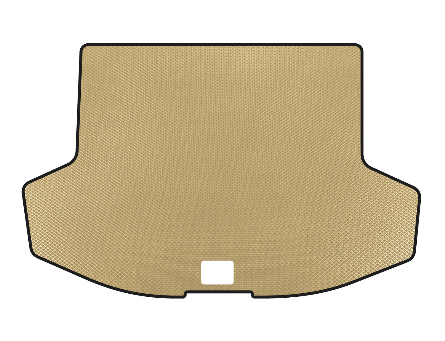 Trunk mat (HB, Beige) for Mitsubishi Lancer X 2008↗ - image 1
