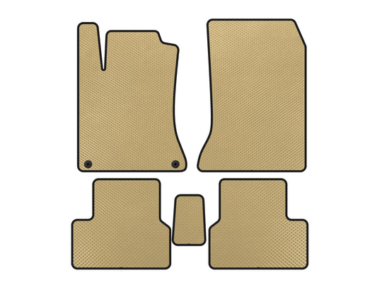 EVA Floor Mats (2011-2014, Beige) for Mercedes B-class W246 2011-2018 - image 1