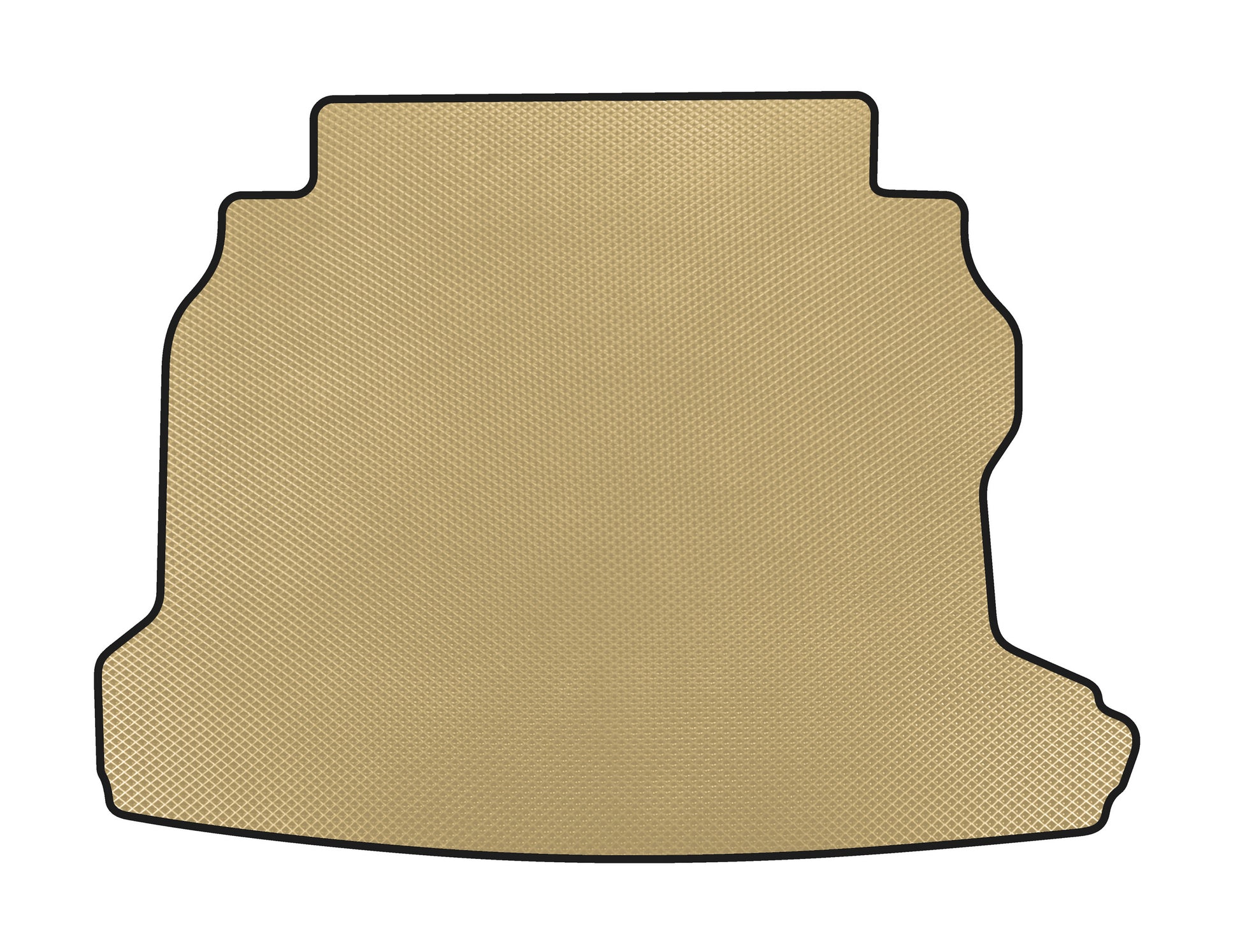 Trunk mat (Coupe, Beige) for Opel Astra G classic 1998-2012 - image 1