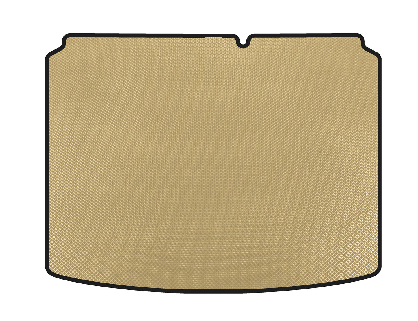 EVA Trunk Mat (Coupe, Beige) for Citroen C-4 2004-2010 - image 1