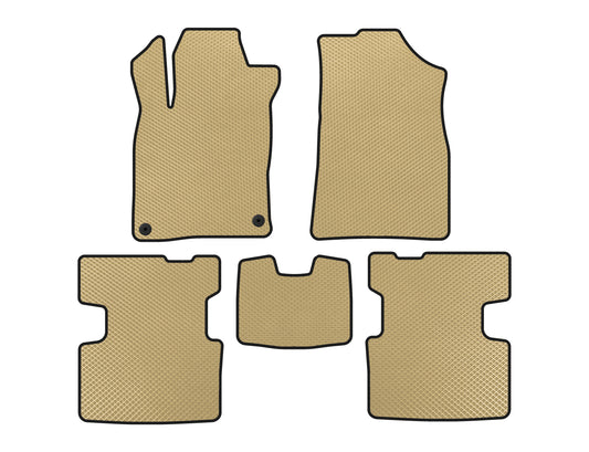 EVA Floor Mats (Beige) for Honda Insight III 2018-2022 - image 1