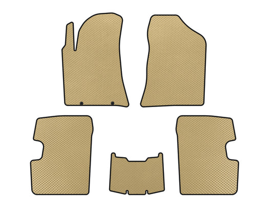 EVA Floor Mats (SD, Beige) for BYD F3 2013-2015 - image 1