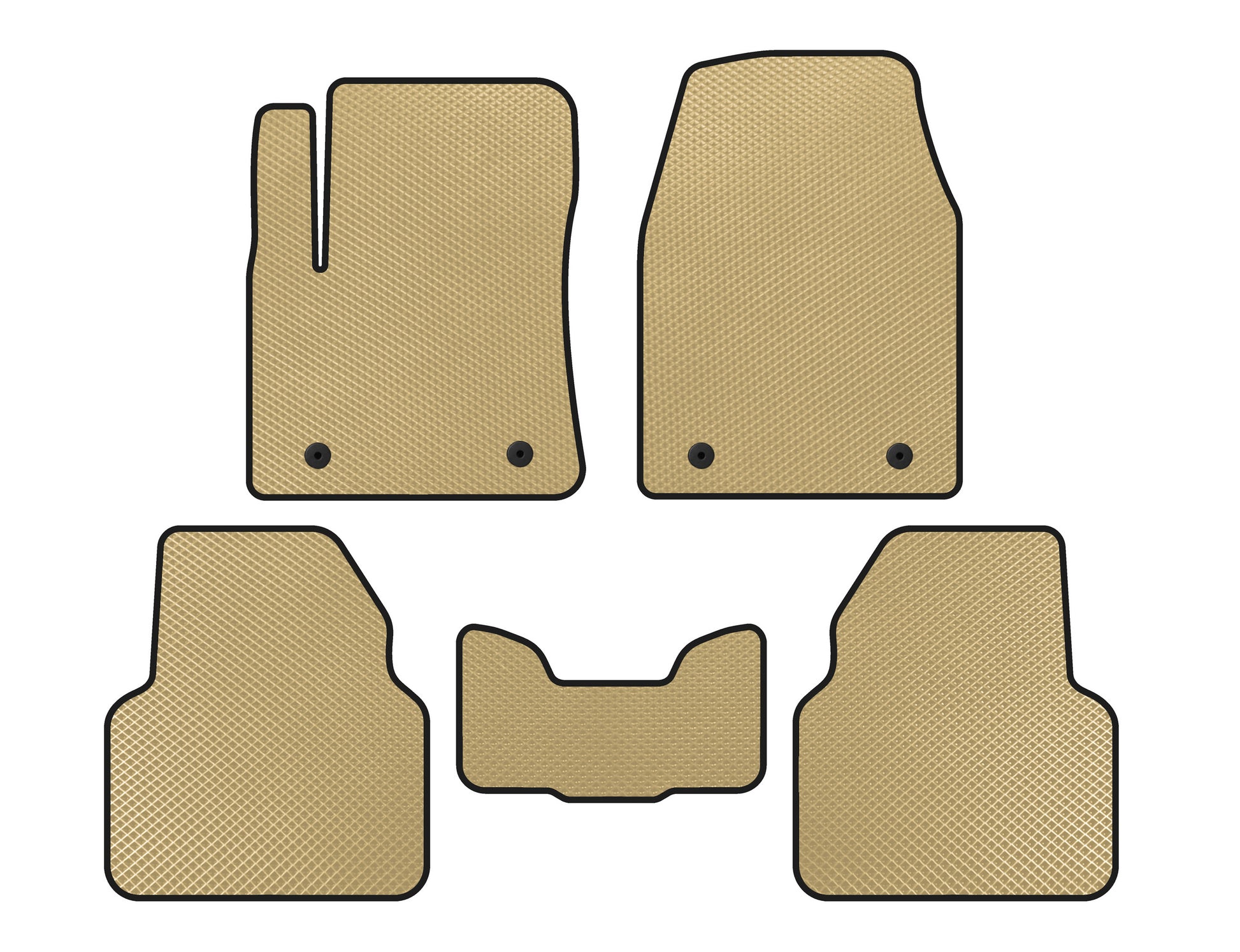 EVA Floor Mats (HB, Beige) for MG 6 2010- - image 1