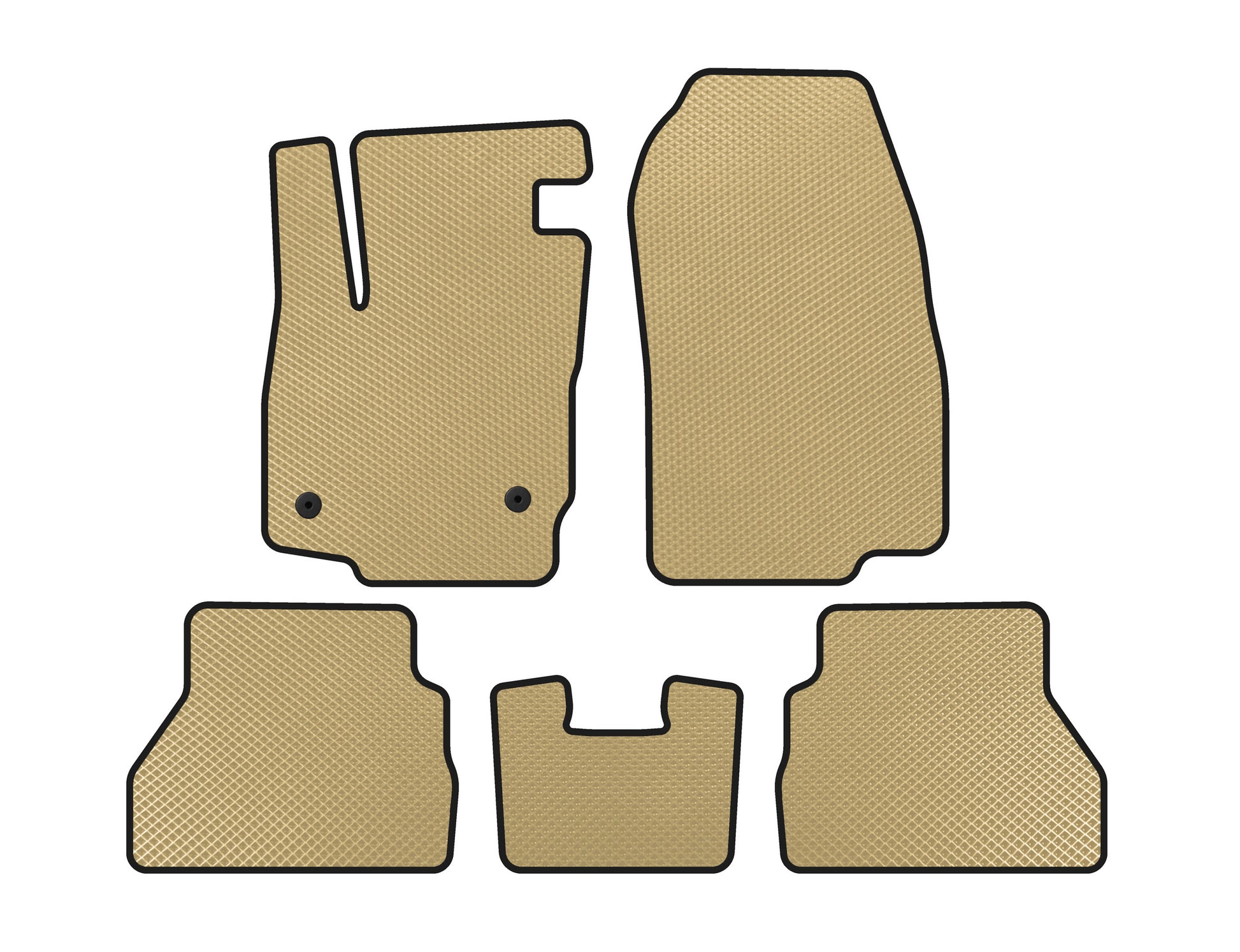 EVA Floor Mats (Beige) for Ford B-Max 2012-2017 - image 1