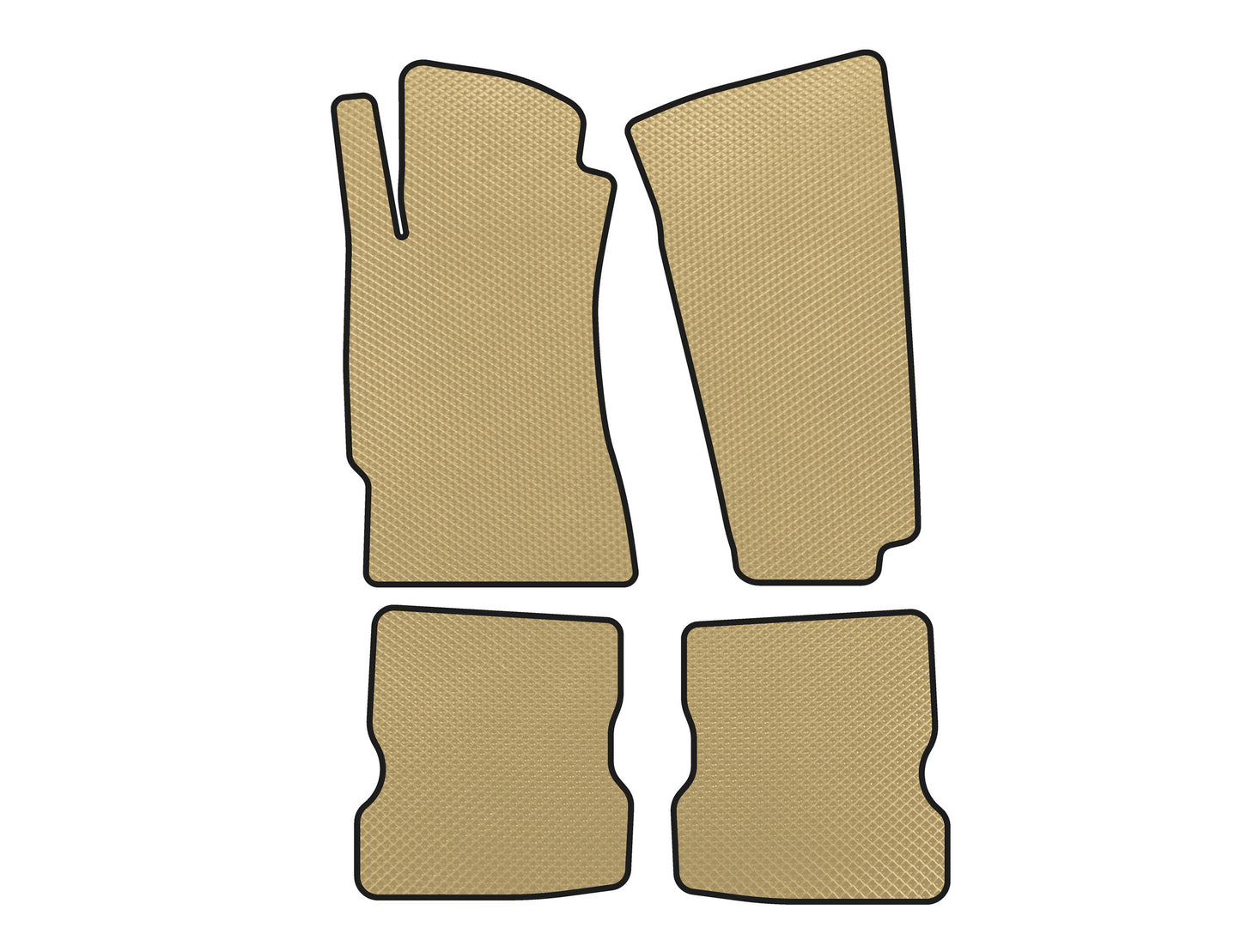 EVA Floor Mats (Beige) for Mazda RX-8 2003-2012 - image 1