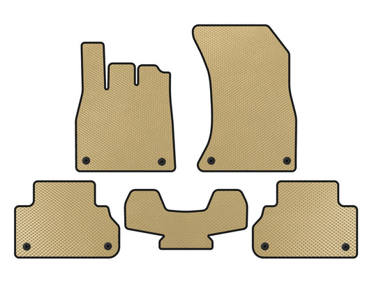 EVA Floor Mats (Beige) for Audi Q5 2017-2025 - image 1