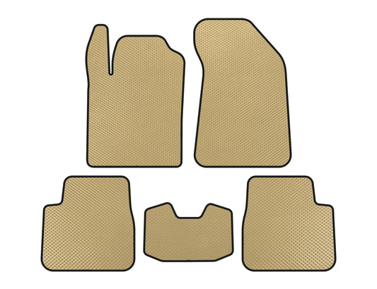 EVA Floor Mats (Beige) for Lancia Delta 2008-2014 - image 1