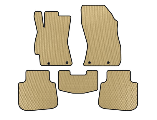 EVA Floor Mats (SD, Legacy BN, Beige) for Subaru Legacy 2014-2019 - image 1