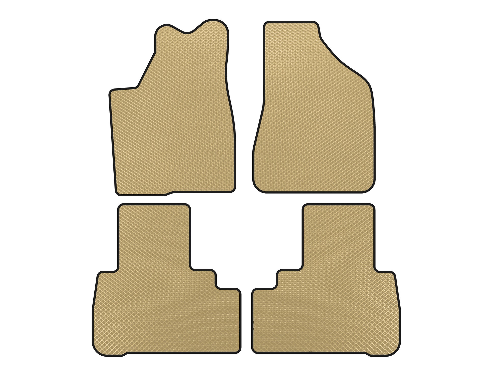 EVA Floor Mats (Beige) for Nissan Murano 2002-2008 - image 1