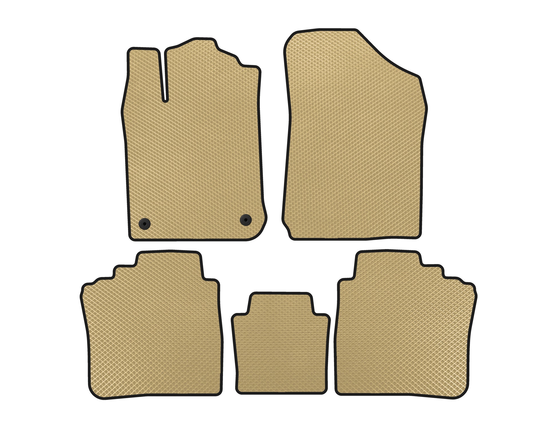 EVA Floor Mats (Beige) for Toyota Avalon 2012-2018 - image 1