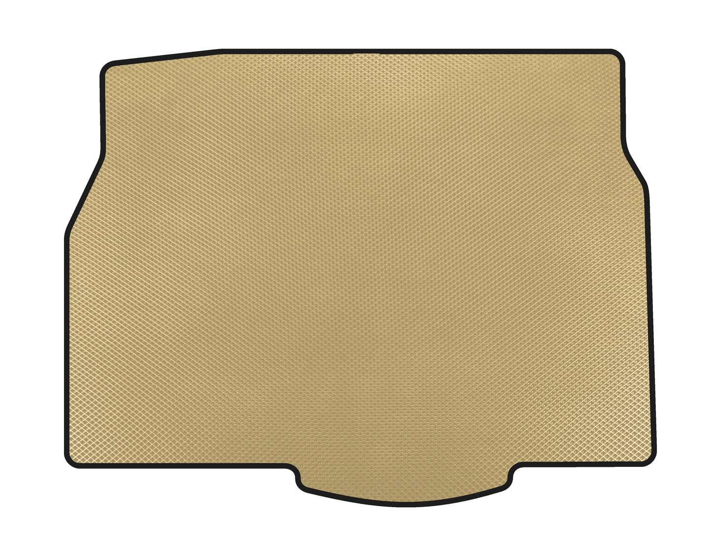 Trunk mat (2007-2013, HB, 5-door, Beige) for Opel Astra H 2004-2013 - image 1