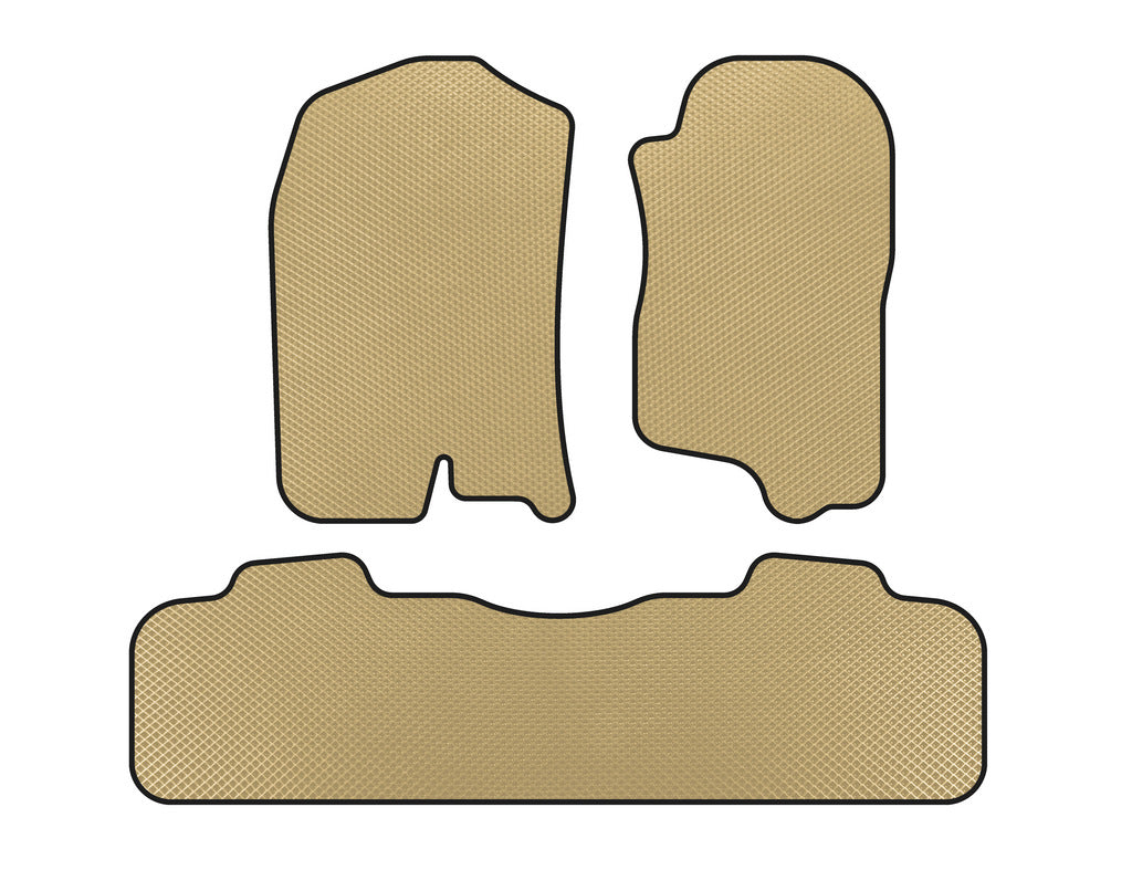EVA Floor Mats (2 Rows, 2007-2014, Beige) for Chevrolet Tahoe 2007-2014 - image 1
