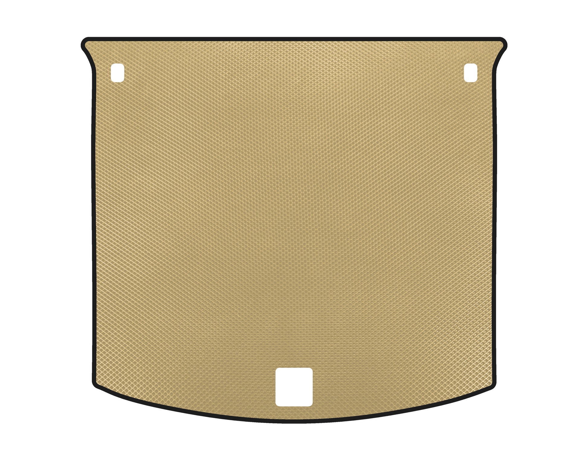 Trunk mat (2010-2015, Beige) for Opel Antara 2006-2017 - image 1