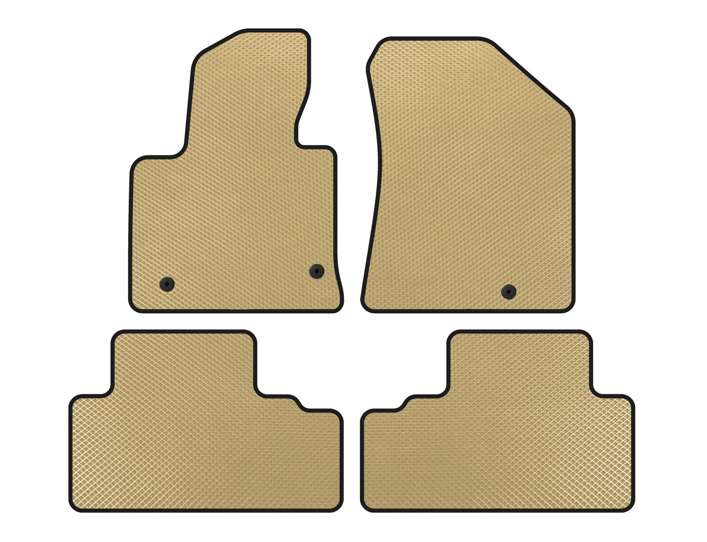 EVA Floor Mats (Beige) for Kia Carens 2012- - image 1