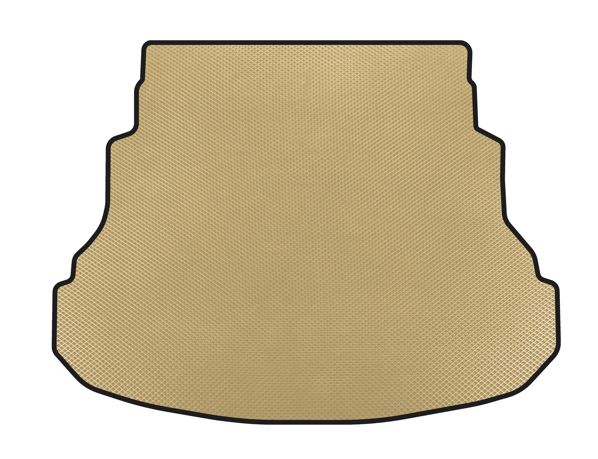 Trunk mat (Coupe, Beige) for Hyundai Genesis DH 2013-2016 - image 1